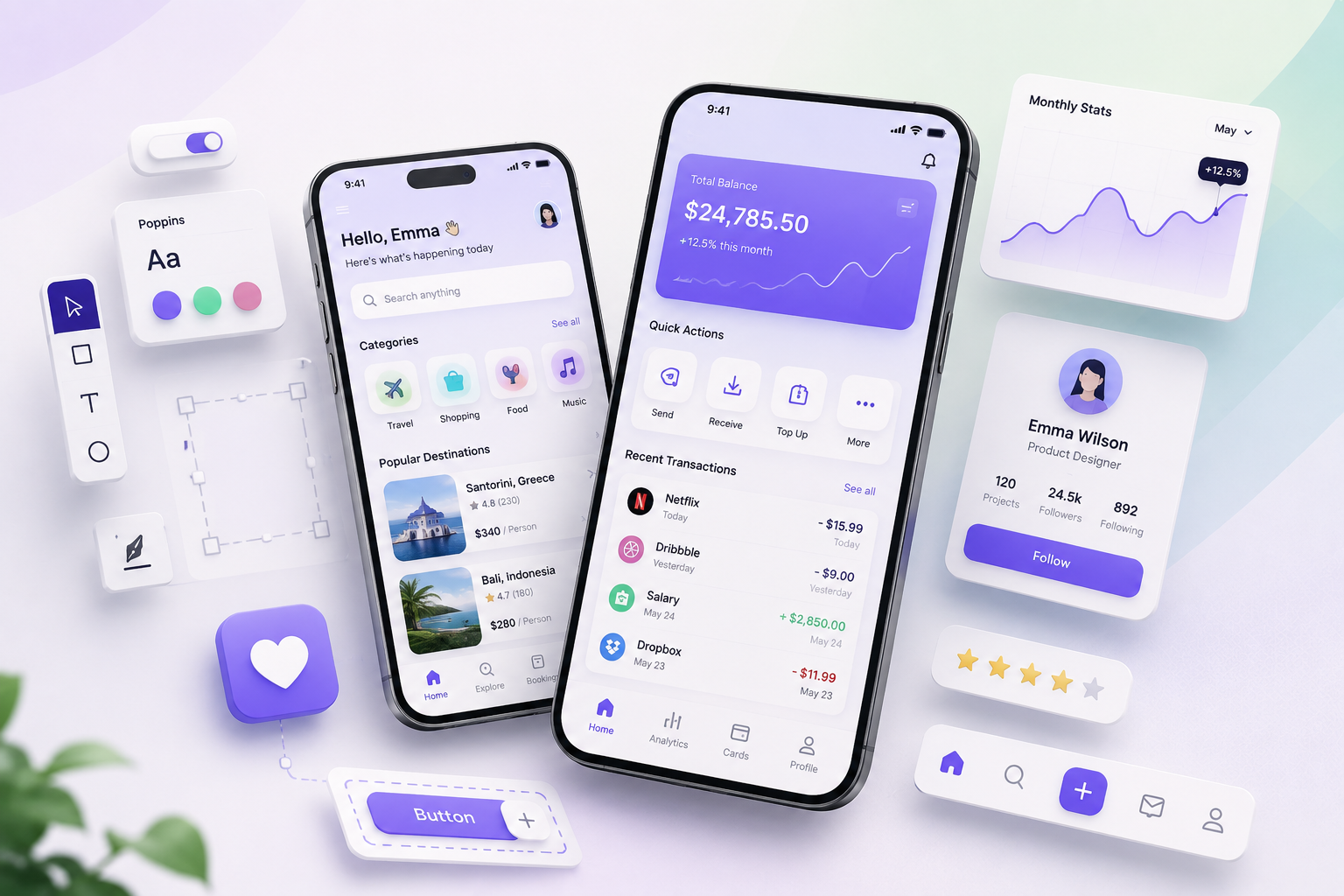 Mobile UI Design